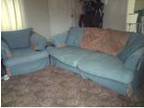 large 3 seater sofa & chair